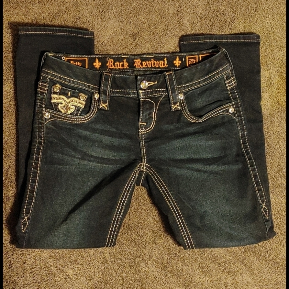 Rock Revival Capris